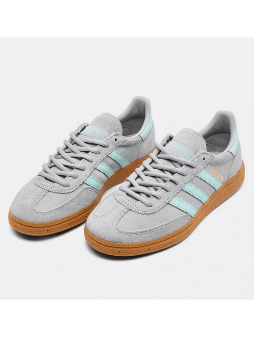 Adidas Handball Spezial - Grey/Mint (6.5Y / 7.5 Women's)